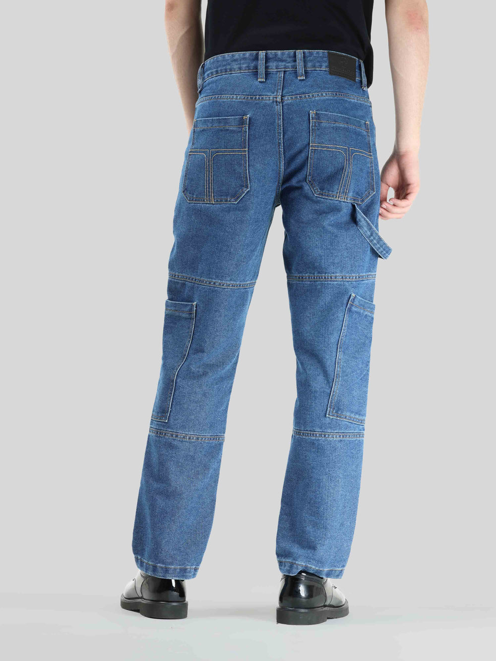 CK light blue denim men cargo
