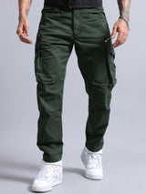 CK olive green men cotton corgo