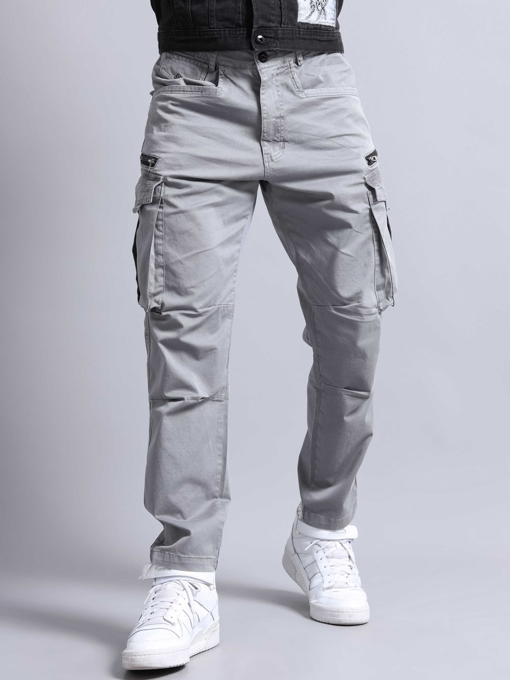 CK best cotton grey color cargo for men
