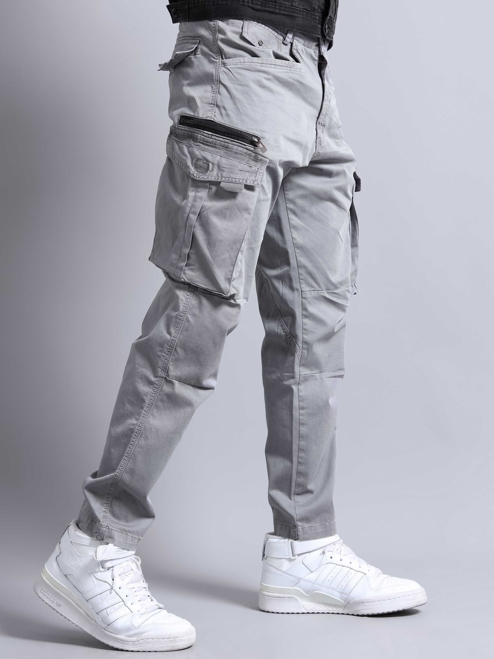CK best cotton grey color cargo for men