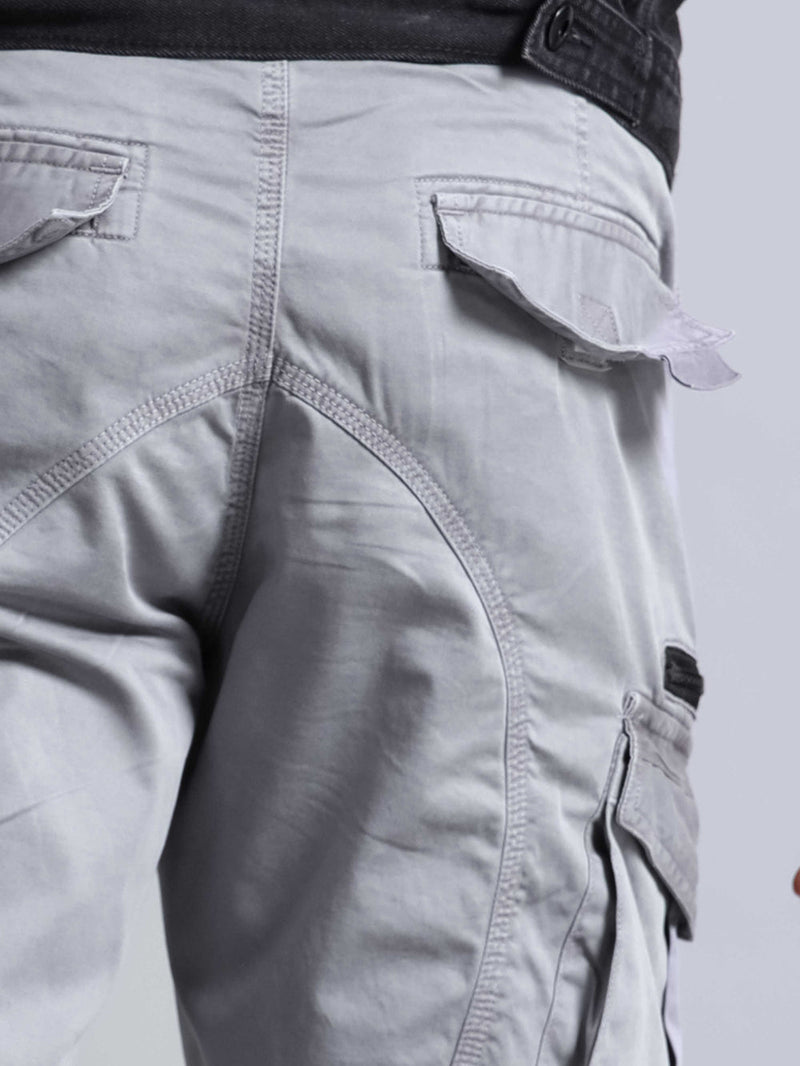 CK best cotton grey color cargo for men