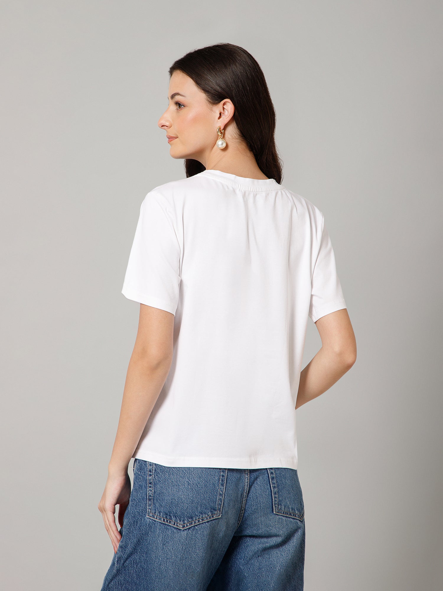 Women’s Premium Sunset Landscape Graphic White T-Shirt