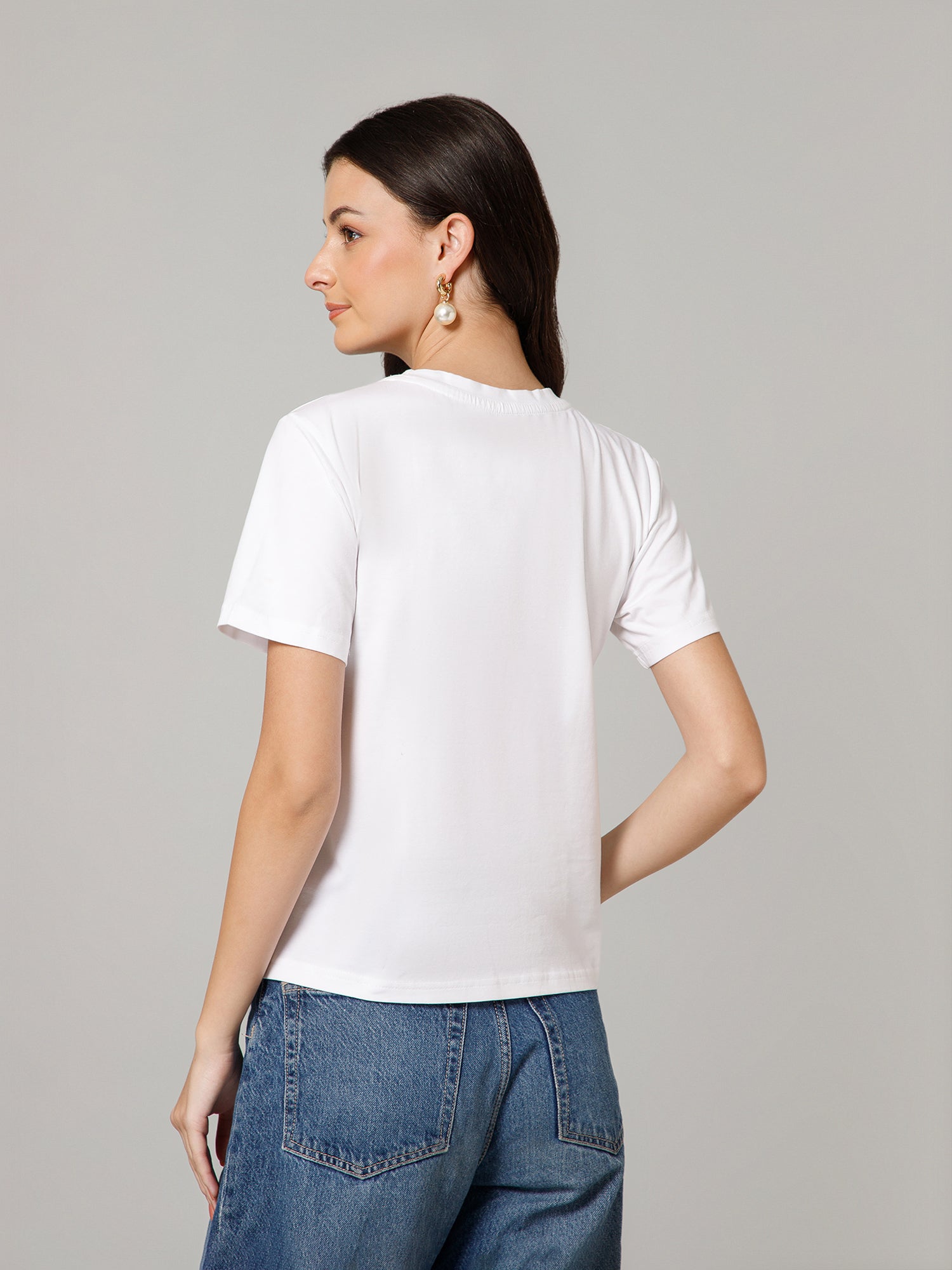 Women’s Premium “It’s a Good Day” Graphic White T-Shirt