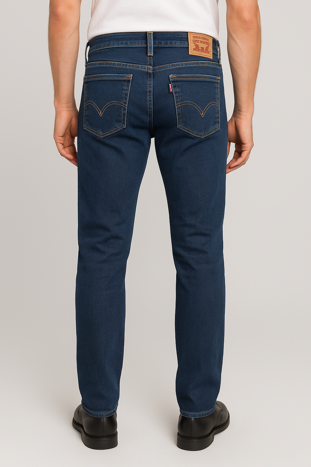 Premium Stretch Denim Jeans for Men – Blue Wash
