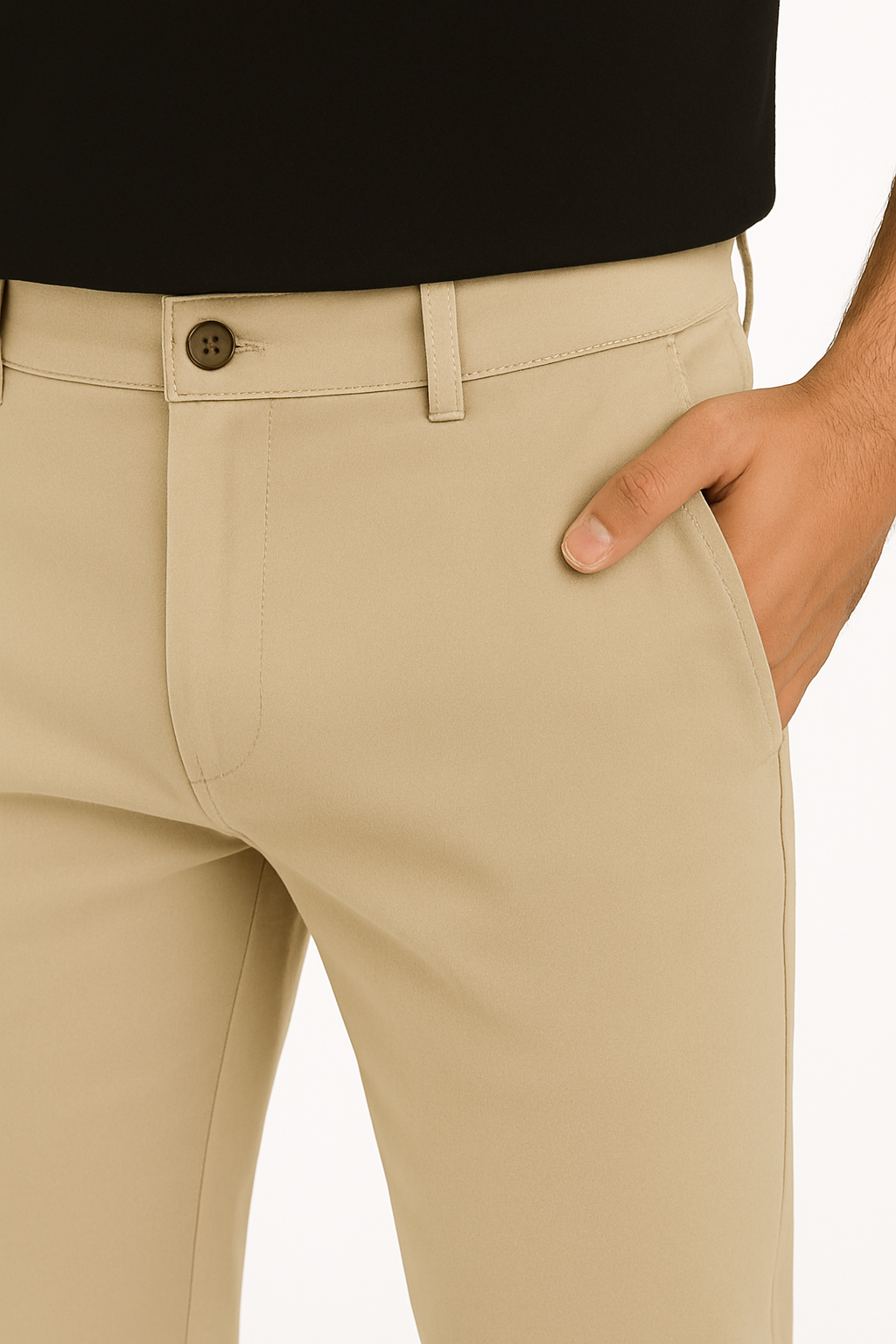 CK Men’s Classic Beige Slim Fit Trouser