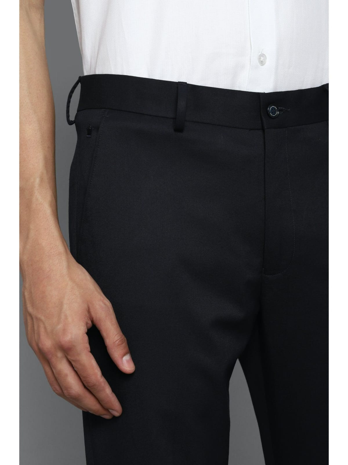 CK dark black color men trouser