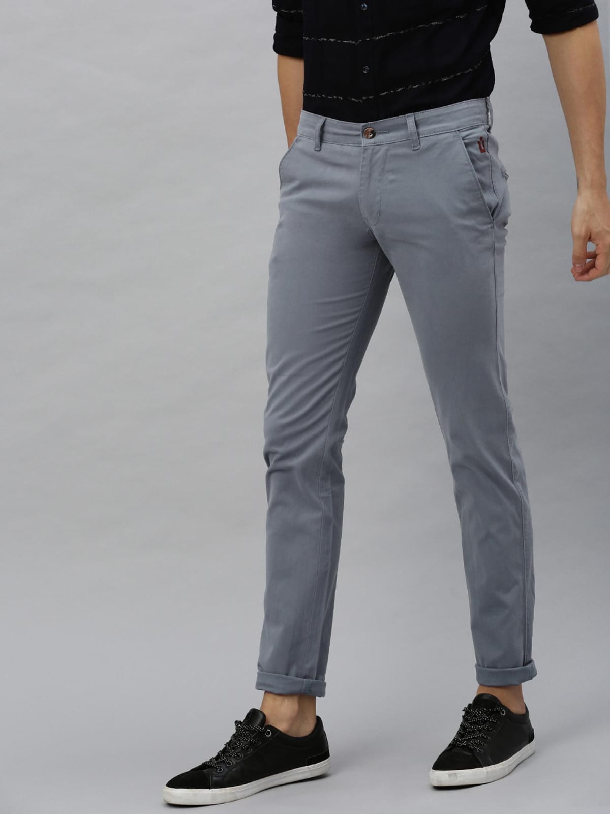 CK Grey color trouser for men
