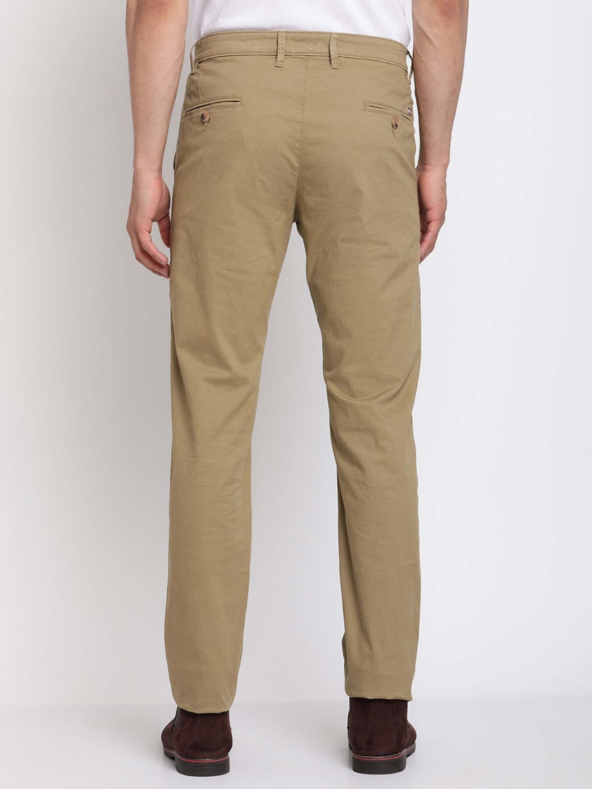 CK Khaki color best fabric men trouser