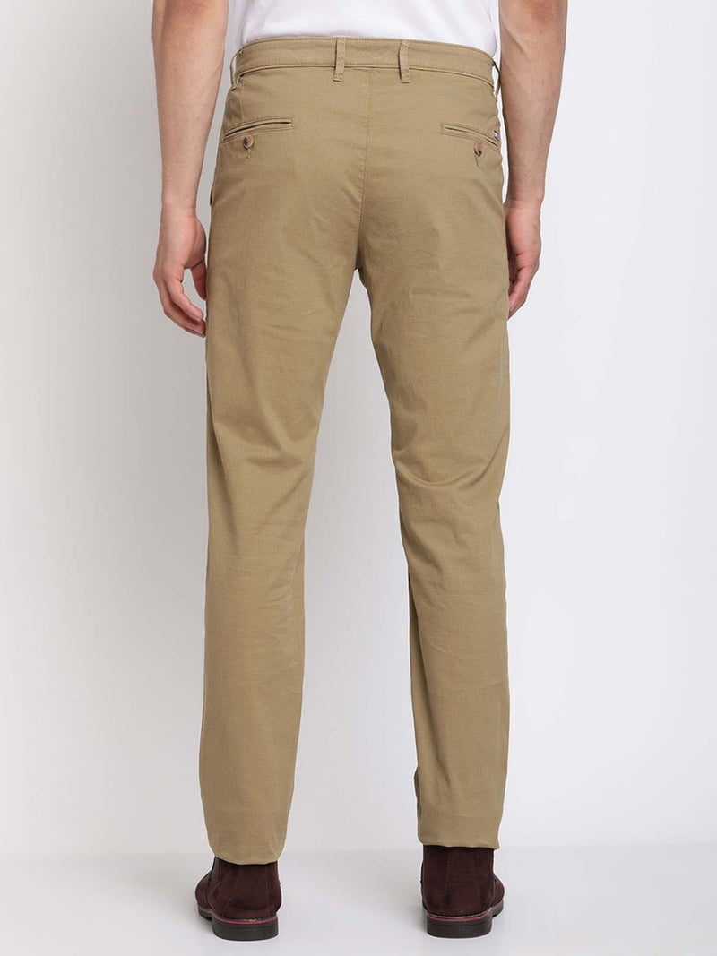 CK Khaki color best fabric men trouser