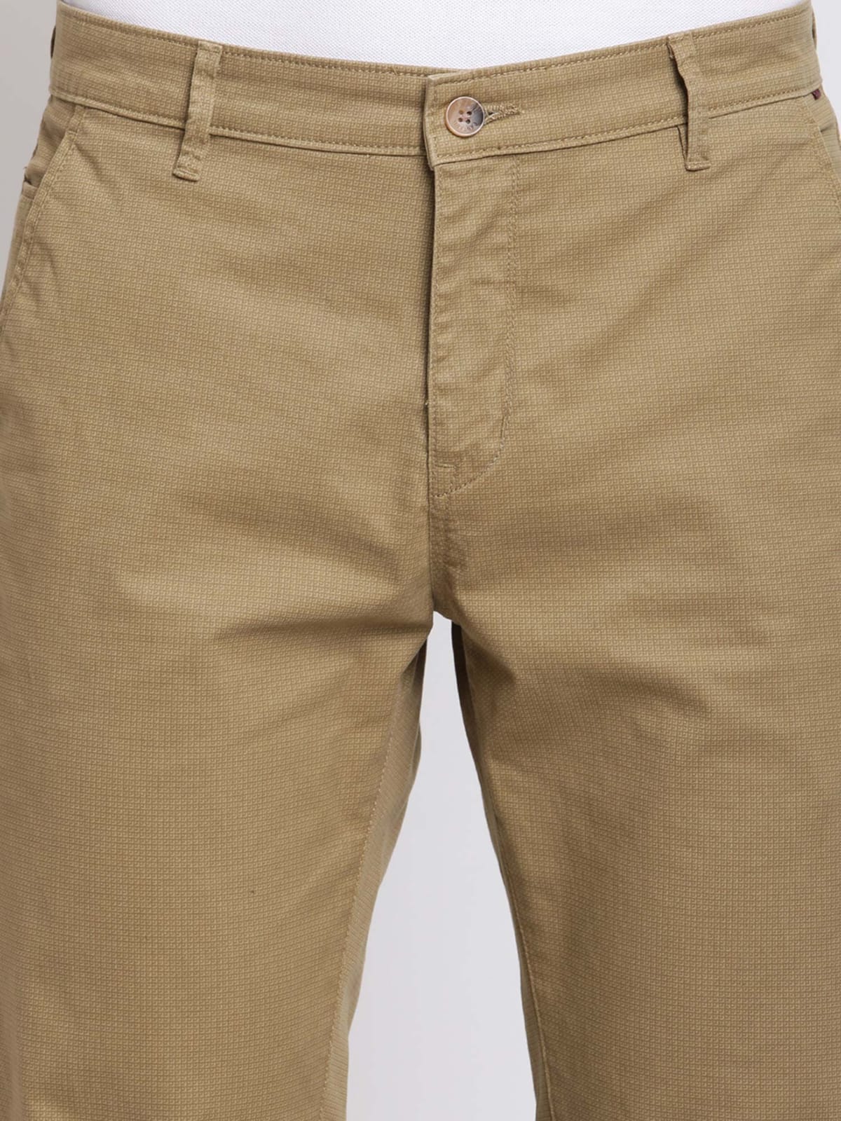 CK Khaki color best fabric men trouser