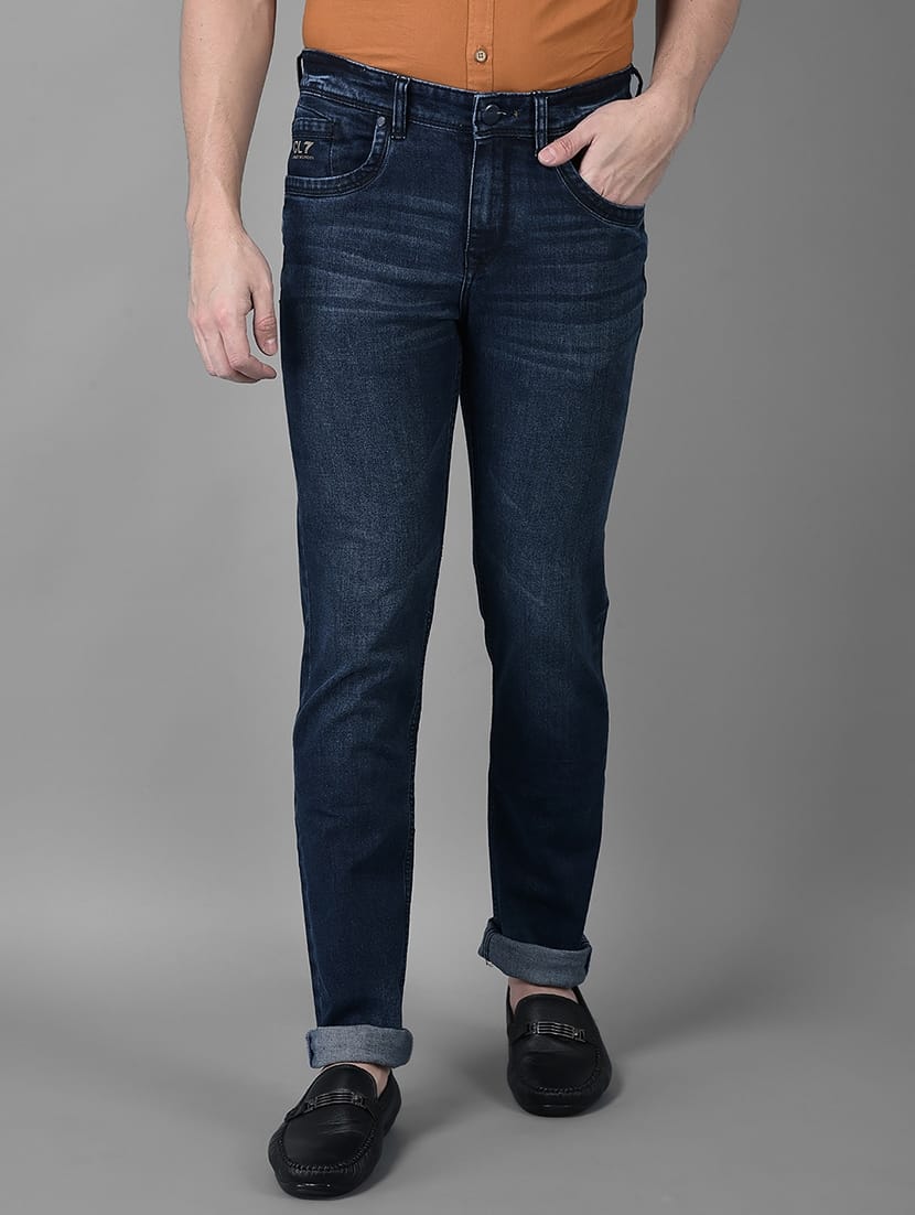 CK best dark pixel blue men jeans