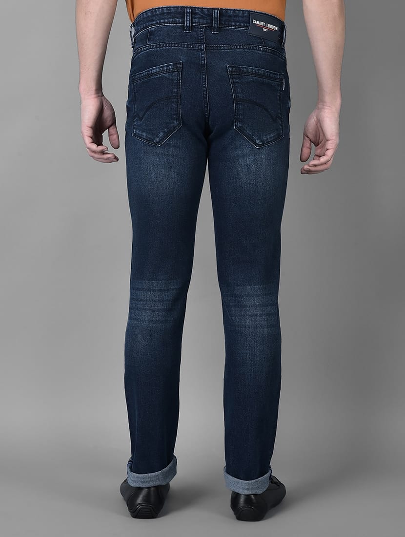 CK best dark pixel blue men jeans