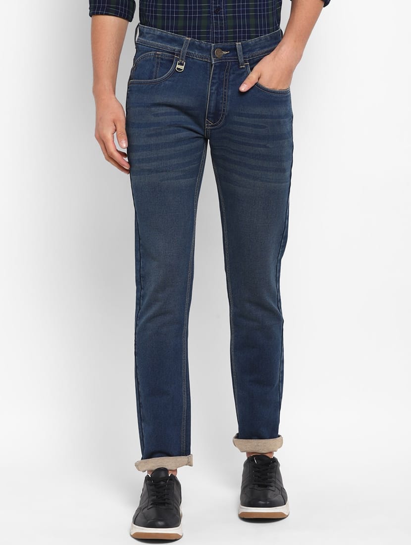 CK best denim dark blue men jeans
