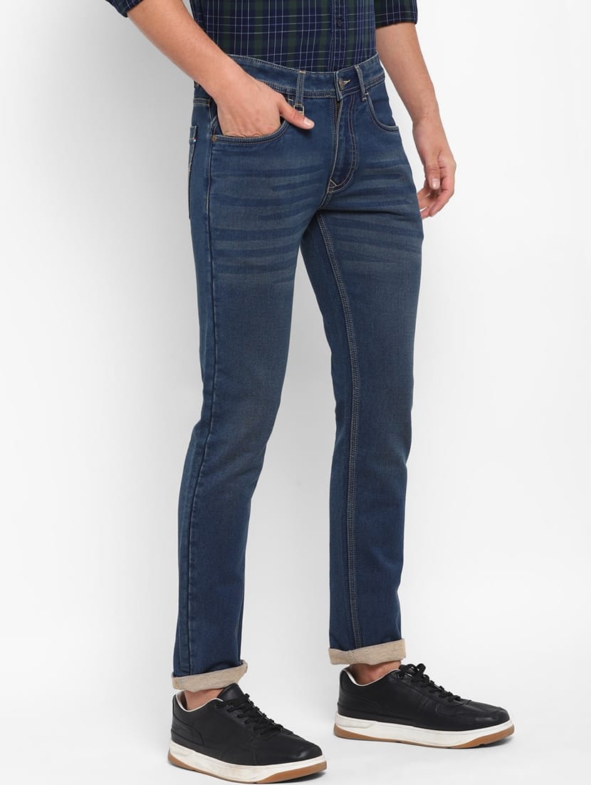 CK best denim dark blue men jeans