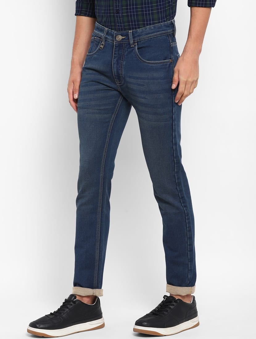 CK best denim dark blue men jeans