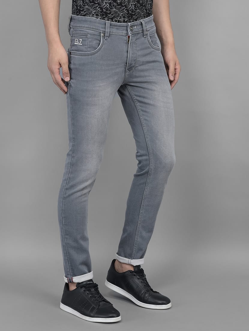 CK best cotton denim grey color