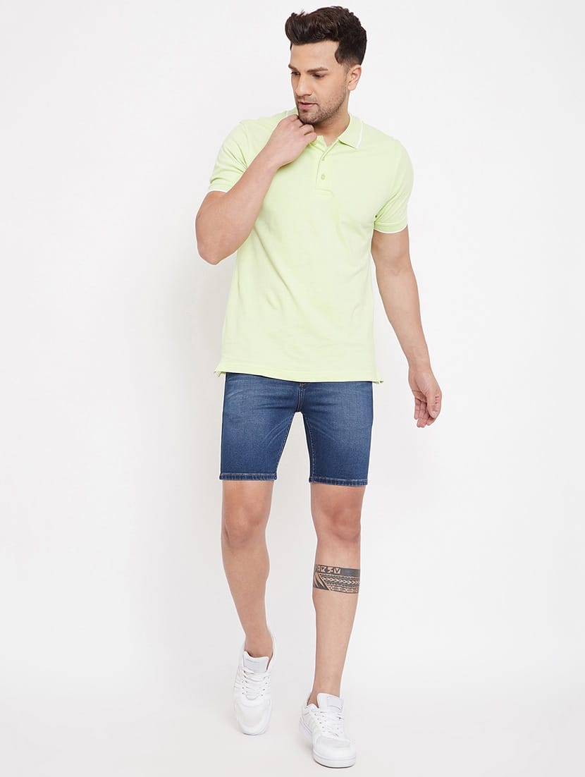 CK denim men shorts