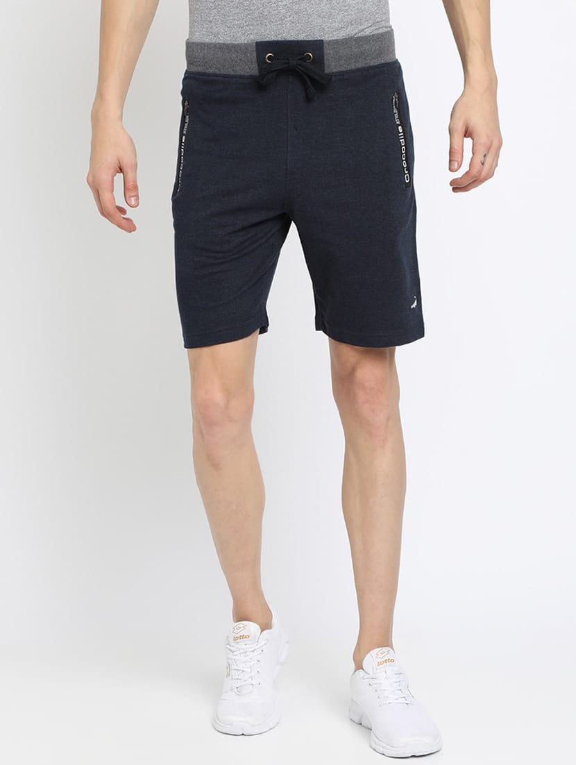 CK navy blue fully Strachable men shorts