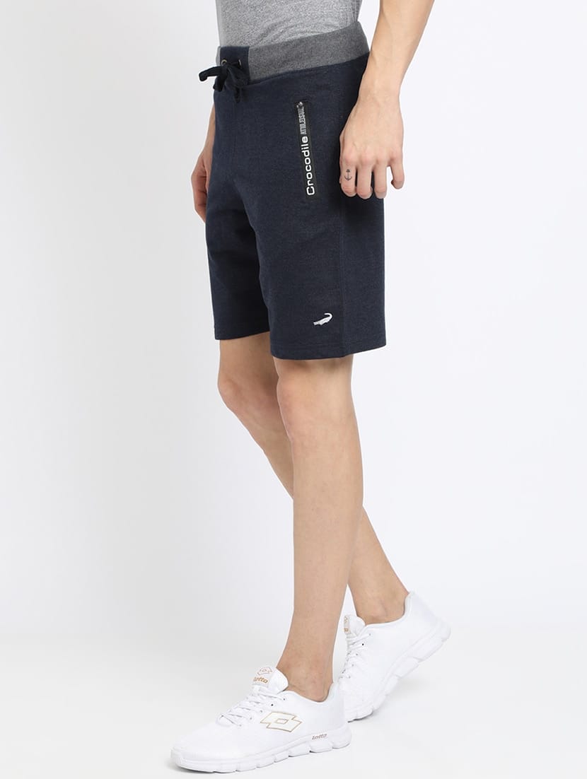CK navy blue fully Strachable men shorts