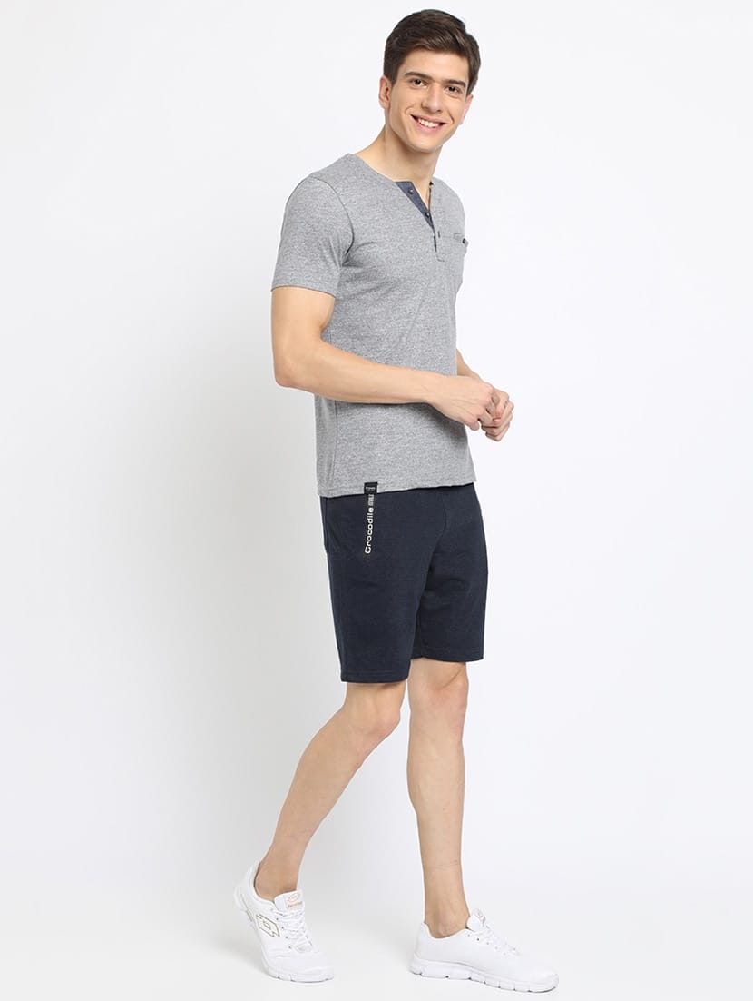 CK navy blue fully Strachable men shorts