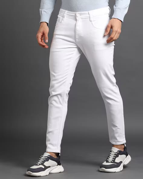 CK best white color men jeans