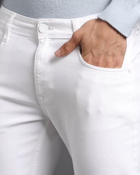 CK best white color men jeans