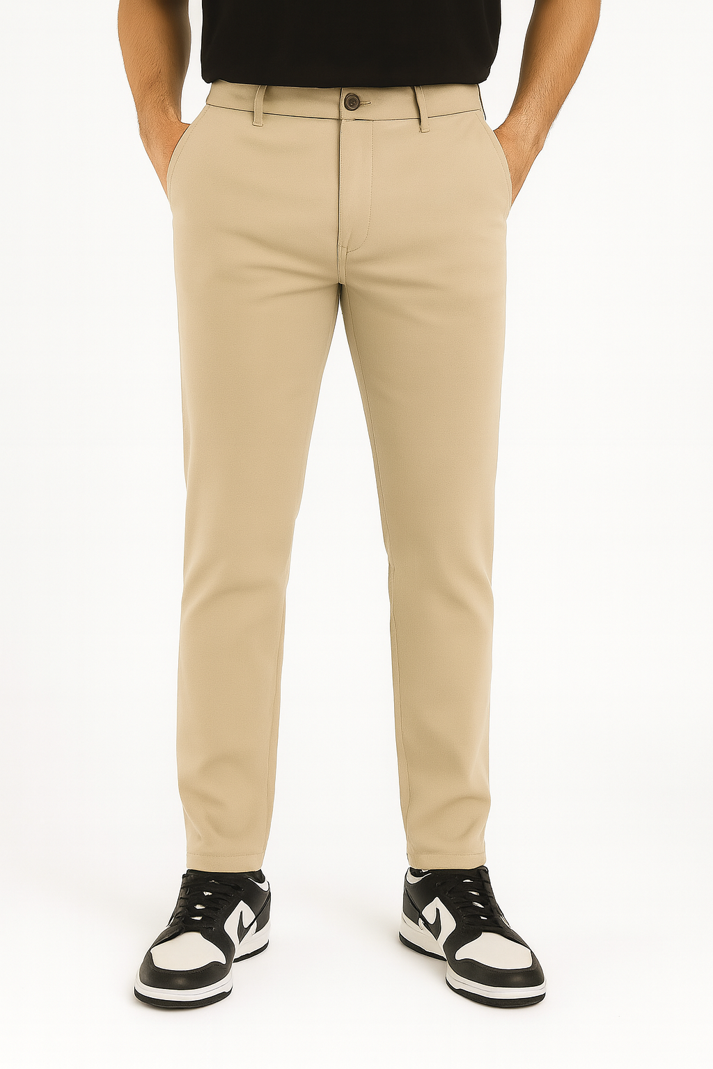 CK Men’s Classic Beige Slim Fit Trouser
